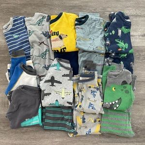 *BUNDLE Little Boys 5T Fitted Cotton Pajamas